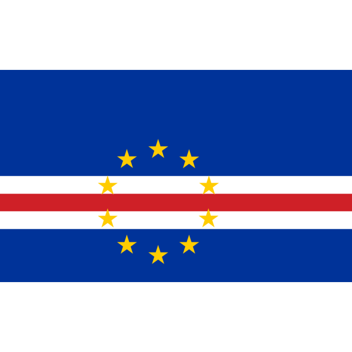 Drapeau: Cap-Vert | drapeau paysage | 1.35m² | 90x150cm