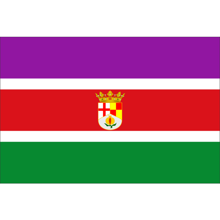 Bandera: Y escudo de Andalucía Oriental usado por la Plataforma por  Andalucía Oriental, bandera paisaje, 2.16m²