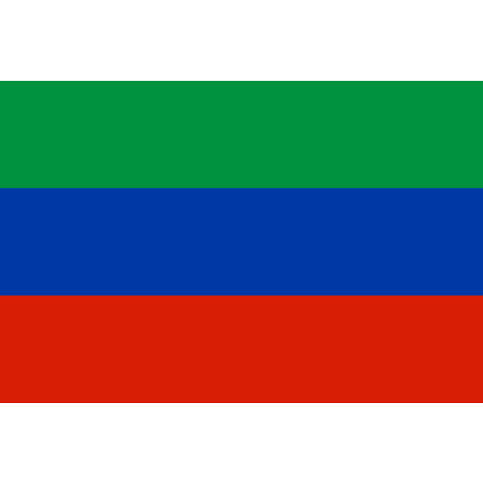  Republic of Dagestan Flag 3' x 5' for a pole - Russia - Russian  flags 90 x 150 cm - Banner 3x5 ft with hole - AZ FLAG : Patio, Lawn & Garden