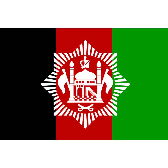 Flag: Afghanistan between 1929 and 1930, landscape flag, 1.35m², 14.5sqft, 90x150cm