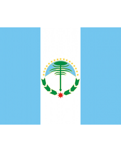 Drapeau: province de Neuquén |  drapeau paysage | 1.35m² | 100x130cm 