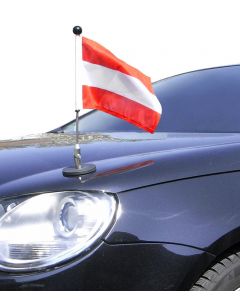  Soporte de bandera para coches con sujeción magnética Diplomat-1 Austria