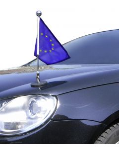  Soporte de bandera para coches con sujeción magnética Diplomat-1-Chrome Europa (UE)