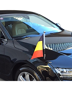  Soporte de bandera para coche Diplomat-Z-Chrome 