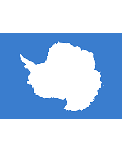 Bandera: Antártida |  bandera paisaje | 0.7m² | 70x100cm 