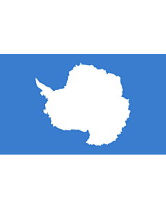Drapeau: Antarctique |  drapeau paysage | 2.4m² | 120x200cm 