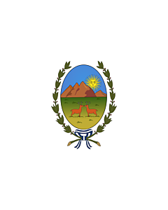 Bandera: Provincia de San Luis |  bandera paisaje | 0.24m² | 40x60cm 