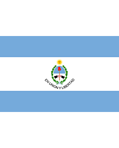 Drapeau: province de San Juan |  drapeau paysage | 0.24m² | 40x60cm 