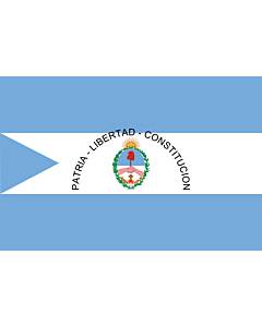 Drapeau: Province de Corrientes |  drapeau paysage | 6.7m² | 200x335cm 