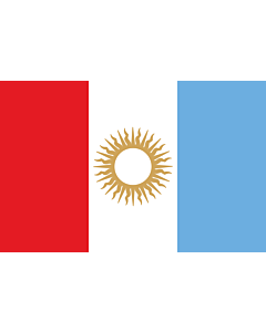 Bandiera: Provincia de Córdoba | Córdoba Province, Argentina | Province de Córdo | Provincia de Córdoba, Argentina | Córdoba (Provinz) |  bandiera paesaggio | 6.7m² | 200x335cm 
