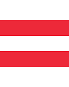 Drapeau: Autriche |  drapeau paysage | 3.375m² | 150x225cm 
