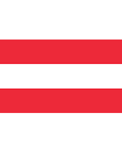 Flagge: XL+ Österreich  |  Querformat Fahne | 2.4m² | 120x200cm 