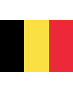 Bandiera: Belgio |  bandiera paesaggio | 0.7m² | 70x100cm 