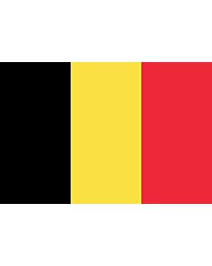 Bandiera: Belgio |  bandiera paesaggio | 2.16m² | 120x180cm 