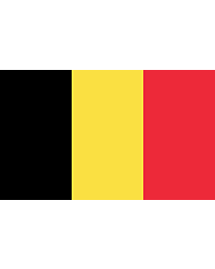 Raum-Fahne / Raum-Flagge: Belgien 90x150cm