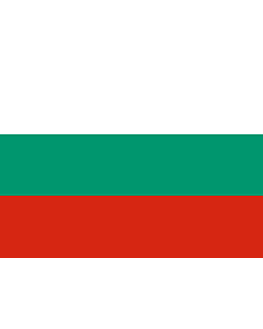 Drapeau: Bulgarie |  drapeau paysage | 0.7m² | 70x100cm 