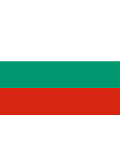 Drapeau: Bulgarie |  drapeau paysage | 0.135m² | 30x45cm 