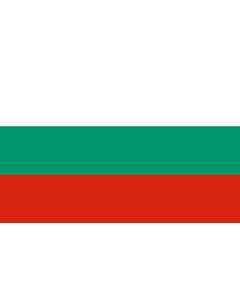 Bandera: Bulgaria |  bandera paisaje | 1.35m² | 90x150cm 