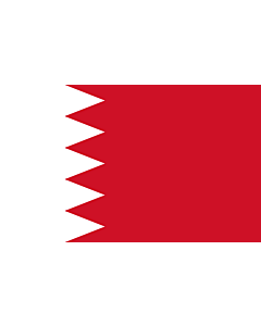 Raum-Fahne / Raum-Flagge: Bahrain 90x150cm