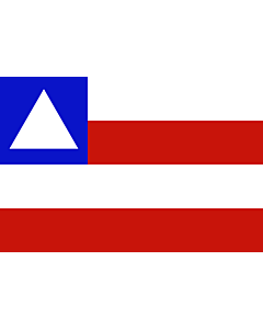 Flag: Bahia |  landscape flag | 0.24m² | 2.5sqft | 40x60cm | 1.3x2foot 