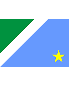 Bandera: Mato Grosso del Sur |  bandera paisaje | 0.24m² | 40x60cm 