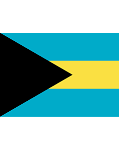 Drapeau: Bahamas |  drapeau paysage | 0.7m² | 70x100cm 