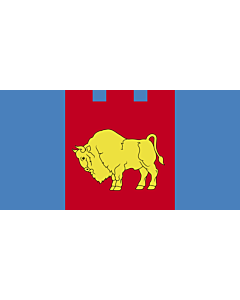 Bandera: Voblast de Brest, Bielorussia |  bandera paisaje | 1.35m² | 80x160cm 