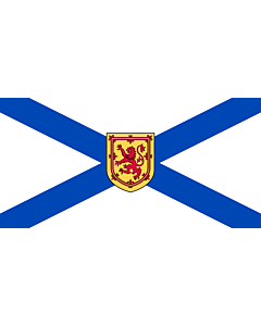 Drapeau: Nouvelle-Écosse |  drapeau paysage | 0.24m² | 35x70cm 