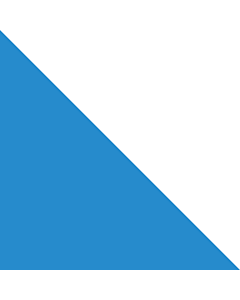 Flag: Canton of Zürich |  0.24m² | 2.5sqft | 50x50cm | 20x20inch 