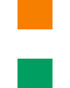 Drapeau: Guinée, portrait flag, 3.5m²