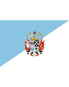 Flagge: Large Osorno | Osorno, Chile  |  Querformat Fahne | 1.35m² | 90x150cm 