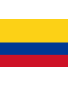 Flag: Colombia |  landscape flag | 0.7m² | 7.5sqft | 70x100cm | 2x3ft 