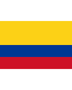 Bandera: Colombia |  bandera paisaje | 0.135m² | 30x45cm 