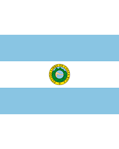 Bandiera: Costa Rica  1842-1848 | Costa Rica 1842-1848, by User Kookaburra and User Fornax |  bandiera paesaggio | 2.16m² | 120x180cm 