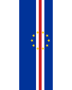Drapeau: Cap-Vert, portrait flag, 6m²