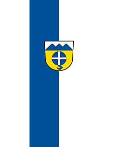 Vertical Hanging Swivel Crossbar Banner Flag: Baltmannsweiler |  portrait flag | 3.5m² | 38sqft | 300x120cm | 10x4ft 