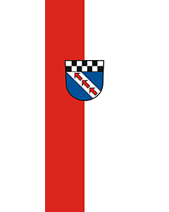 Flagge:  Bempflingen  |  Hochformat Fahne | 6m² | 400x150cm 