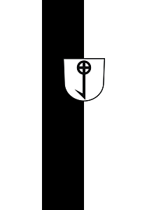 Vertical Hanging Beam Flag: Frickenhausen |  portrait flag | 3.5m² | 38sqft | 300x120cm | 10x4ft 