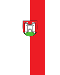 Flagge:  Besigheim  |  Hochformat Fahne | 3.5m² | 300x120cm 