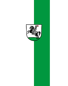 Flag: Oberstenfeld |  portrait flag | 6m² | 64sqft | 400x150cm | 13x5ft 
