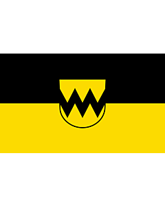 Flagge: Large Schwenningen  |  Querformat Fahne | 1.35m² | 90x150cm 
