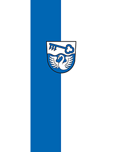 Banner-Flagge:  Sauldorf  |  Hochformat Fahne | 3.5m² | 300x120cm 