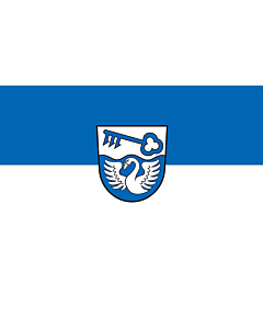 Flag: Sauldorf |  landscape flag | 1.35m² | 14.5sqft | 90x150cm | 3x5ft 