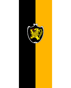 Bandera: Bandera vertical con potencia Bad Tölz, St |  bandera vertical | 6m² | 400x150cm 