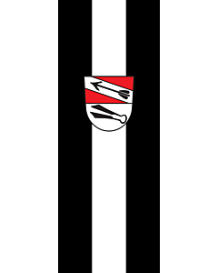 Flag: Pfaffenhofen a.d.Glonn |  portrait flag | 6m² | 64sqft | 400x150cm | 13x5ft 