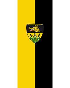 Flagge:  Röhrmoos  |  Hochformat Fahne | 3.5m² | 300x120cm 