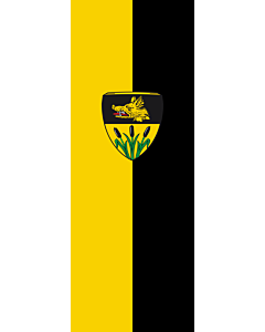 Banner-Flagge:  Röhrmoos  |  Hochformat Fahne | 6m² | 400x150cm 