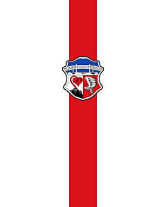 Bandera: Bandera vertical con manga cerrada para potencia Seeon-Seebruck |  bandera vertical | 3.5m² | 300x120cm 