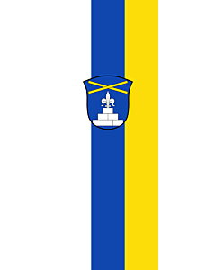 Bandera: Bandera vertical con manga cerrada para potencia Staudach-Egerndach |  bandera vertical | 6m² | 400x150cm 