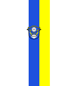 Bandiera: Vertical striscione banner Tacherting |  bandiera ritratto | 6m² | 400x150cm 
